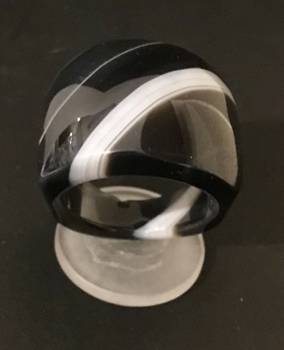 Augen Achat-Ring